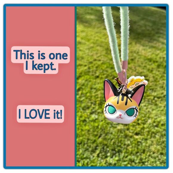 Pop Mart Baby Molly & Baby Tabby Series - Squishy Charm Blind Box - Sneak a Bite - Picture 10 of 16